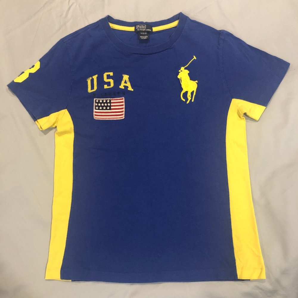 Polo Ralph Lauren Boys 10 12 Medium Tee